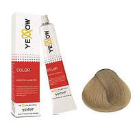 Краска для волос - Yellow Permanent Cosmetic Coloring Cream 100 мл Италия 9 Cool дуже світлий блондин холодний