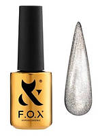 База для гель-лаку F.O.X SHOT Base Cat Eye 004 срібло 7 мл