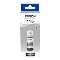 Чернила для принтера Epson 115 EcoTank Grey ink bottle C13T07D54A Серый