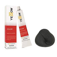 Краска для волос - Yellow Permanent Cosmetic Coloring Cream 100 мл Италия 5.1 Світлий шатен попелястий