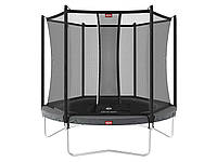 Батут BERG Favorit Regular 270 Grey + Safety Net Comfort с защитной сеткой Арт. 35.09.33.00