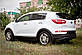 Бічні пороги KIA Sportage 2010-2013 р. в. Кіа Спортейдж, фото 2