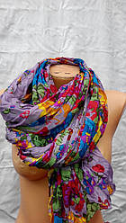 Шарф жіночий жатка/різнобарвні жіночі шарфи/хустка на шию жіночий/шарфик для дівчат
