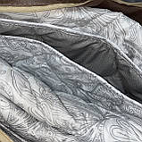 Ковдра ОДА літня Євро 200*215 см., Стьобана ковдра ODA наповнювач хлопок - Хлопкопон, фото 3