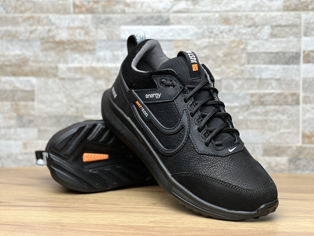 Кроссовки мужские кожаные Nike React Energy - фото 8 - id-p2123260089