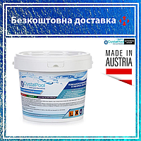 Таблетки Crystal Pool Slow Chlorine Tablets Large 5 кг медленнорастворимый хлор для бассейна Австрия