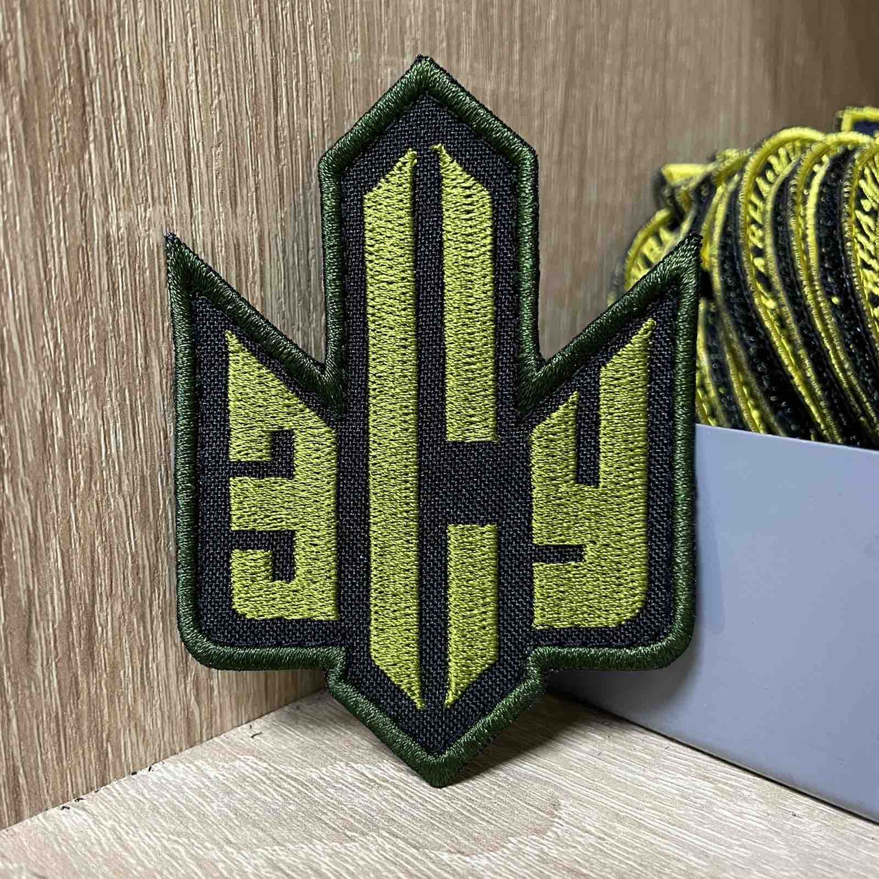 №374 Шеврон «ЗСУ» 9*6,5 см, фото 1