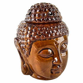 Аромалампа керамічна "Будда", коричнева