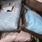 Ковдра ОДА літня Євро 200*215 см., Стьобана ковдра ODA наповнювач хлопок - Хлопкопон, фото 3