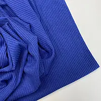 Ткань Трикотаж Мустанг (Лапша) Синий Джинс