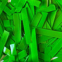 Конфетті тонкі смужки зелені, 50 грам (Україна)