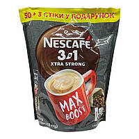 Кофе 3в1 Nescafe Экстра Стронг 50+3 стиков