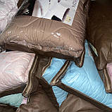 Ковдра ОДА літня Євро 200x215 см., Стьобана ковдра ODA наповнювач хлопок - Хлопкопон, фото 4