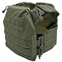 Плитоноска Plate Carrier с быстрым сбросом Cordura 600 D Олива (olive)