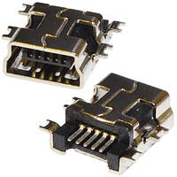 Гнездо mini-USB 5pin SMD