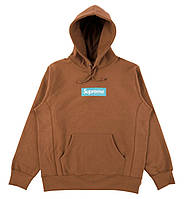 Худи Supreme Box Logo Hooded Sweatshirt (FW17) Rust