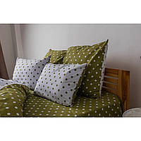 Комплект постельного белья ТЕП "Happy Sleep", Olive Dots, 50х70 см, Семейный