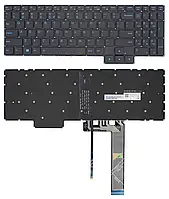 Клавиатура для ноутбука Lenovo Legion 5-15, IdeaPad Gaming 3-15 series (ENG, с голубой подсветкой)