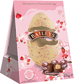 Пасхальне яйце Baileys Strawberries & Cream, 225 г