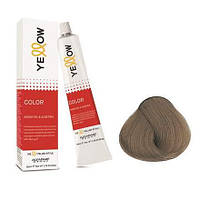 Краска для волос - Yellow Permanent Cosmetic Coloring Cream 100 мл Италия 8 Cool Холодний світлий натуральний блондин