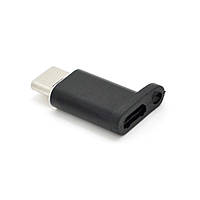 Переходник VEGGIEG TC-101 Type-C(Male) - Micro-USB(Female), Black, Пакет e