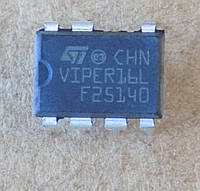 Микросхема VIPer16L ( VIPer16LN ) оригинал, DIP7