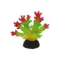 Декорация для аквариума силиконовая Deming Акропора Glowing 9 х 8 см e