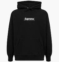 Худи Supreme Box Logo Hooded Sweatshirt in Black.