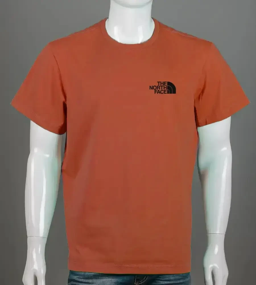 Футболка батал The North Face Цегляний 4305б, 3XL (1шт)