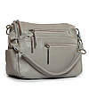 Сумка шопер жіноча шкіряна ALEX RAI 8930-9 l-grey, фото 3