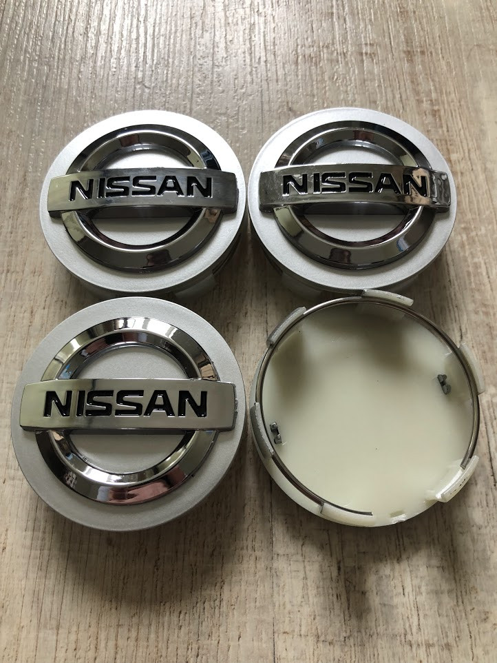 Ковпачки заглушки на литі диски Ніссан 60 мм