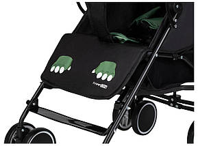 Прогулянкова коляска-тростина FreeON (5-точковий ремінь безпеки) Simple Black-Dark-Green 48563 Чорно-зелена, фото 5