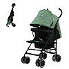 Прогулянкова коляска-тростина FreeON (5-точковий ремінь безпеки) Simple Black-Dark-Green 48563 Чорно-зелена, фото 10