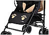 Прогулянкова коляска-тростина FreeON (5-точковий ремінь безпеки) Simple Black-Yellow 48570 Чорно-жовта, фото 6