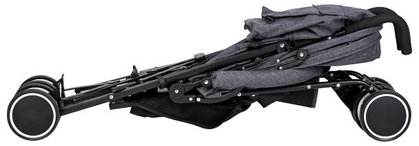 Прогулянкова коляска-тростина FreeON (5-точковий ремінь безпеки) Simple Grey 48532 Сіра, фото 2