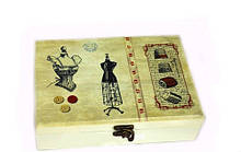 Оригінальна скринька для рукоділля в стилі Прованс