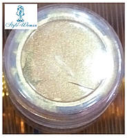 Дзеркальна пудра для нігтів наоми No2 золото naomi mirror powder