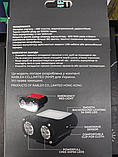 Налобний ліхтарик із сенсором Потужний ліхтарик налобний 800 люмен Rablex, фото 3