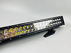 Фара LED BAR прямокутна 180W (напівколо) 9-32В IP67 led chip3030 40led ламп автомобільна балка світлодіодна, фото 6