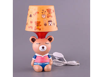 Світильник дитячий з абажуром Fashion Lamp Ведмедик 32 см 39-223