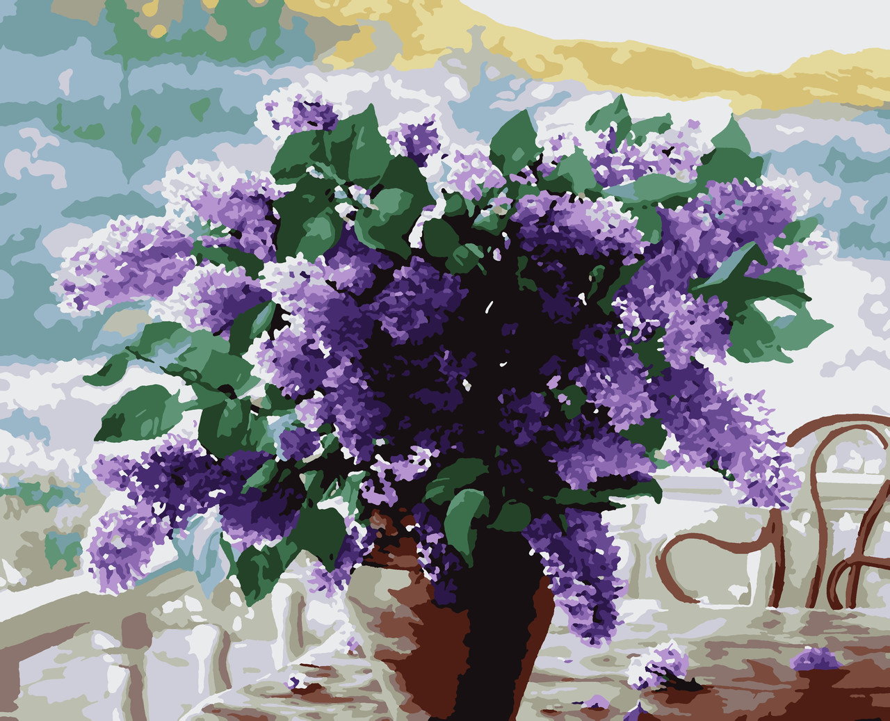 Картини за номерами "Букет бузку" 40*50 см