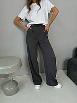 Класичні жіночі брюки палаццо зі стрілками Bld469, фото 2