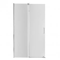 Душова перегородка Qtap Walk-In Glide CRM2012.C8 120х190 см, скло Clear 8 мм, покриття CalcLess
