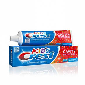 Дитяча зубна паста Crest Kid's Crest Cavity Protection, Bubblegum Rush зі смаком Бубль Гум, 130 грамів
