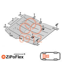 Peugeot 408 2022- Kolchuga ZiPoFlex (Захист двигуна і КПП)
