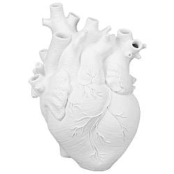 Ваза настільна керамічна Серце 24х19х12 см 18915-012