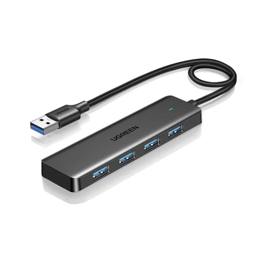 USB Hub UGREEN кабель 60см 4-Port USB 3.0 CM 219