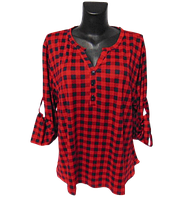 Жіноча блуза Rbossi 5716 3XL червона