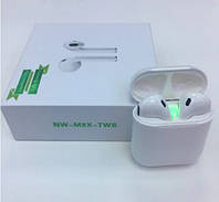 Беспроводная стерео гарнитура BT NW M8X TWS Bluetooth сенсорная White e