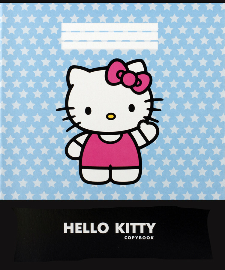 Зошит загальний 48 аркушів у клітинку Школярик Hello Kitty 048-1570K